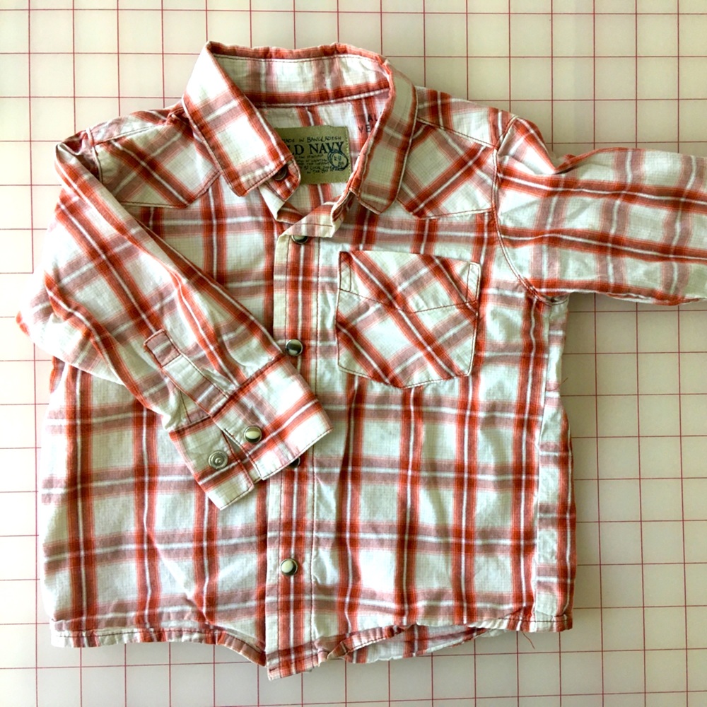 Old Navy Snap Button Shirt - Toddler 12-18 mo.